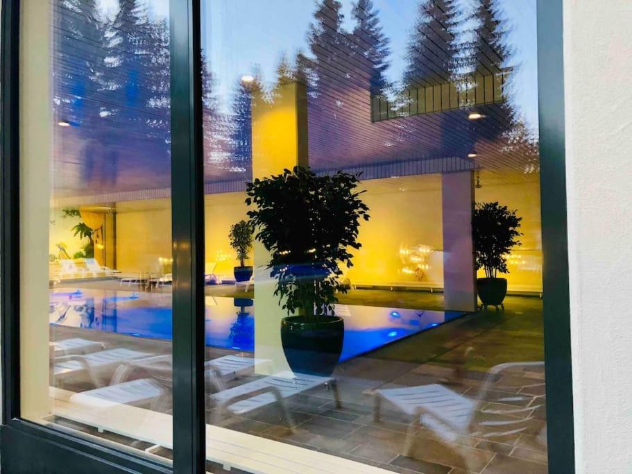 Modern Laax Apt, Swimming Pools, Wellness & Tennis Exterior photo
